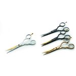 KIEPE #2445 SCISSORS BLACK-GOLD 6"