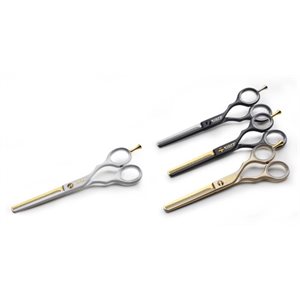 KIEPE #2447 THINNING SHEARS BLACK-GOLD 5.5"